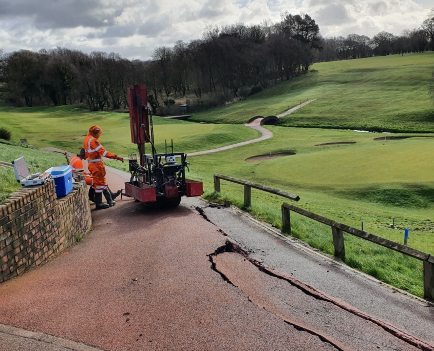 Wilmslow Golf Course Slope Stability Project