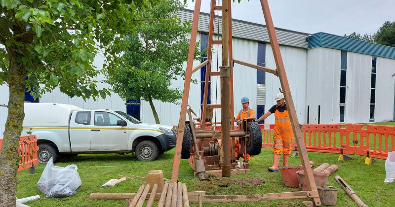 Cable Percussive Drilling for site investigations